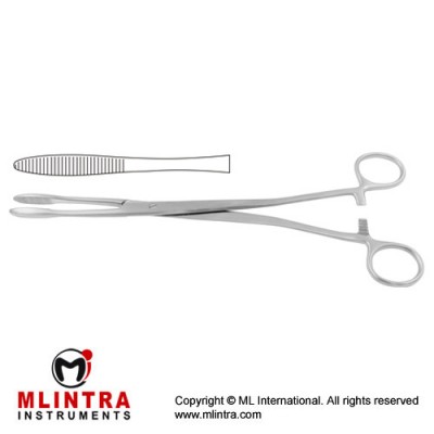 Collin Dressing Forcep Straight Stainless Steel, 25.5 cm - 10" Collin Dressing Forcep Straight Stainless Steel, 25.5 cm - 10"